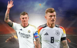 Kroos đoạt giải Cầu thủ xuất sắc nhất năm 2024 của Đức